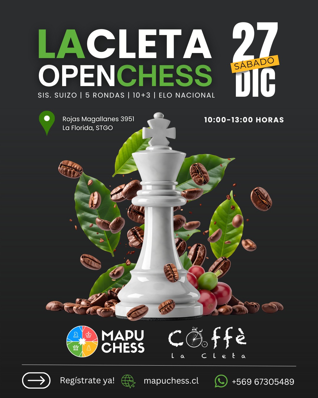 lacletaopenchess El mejor club de ajedrez de Chile