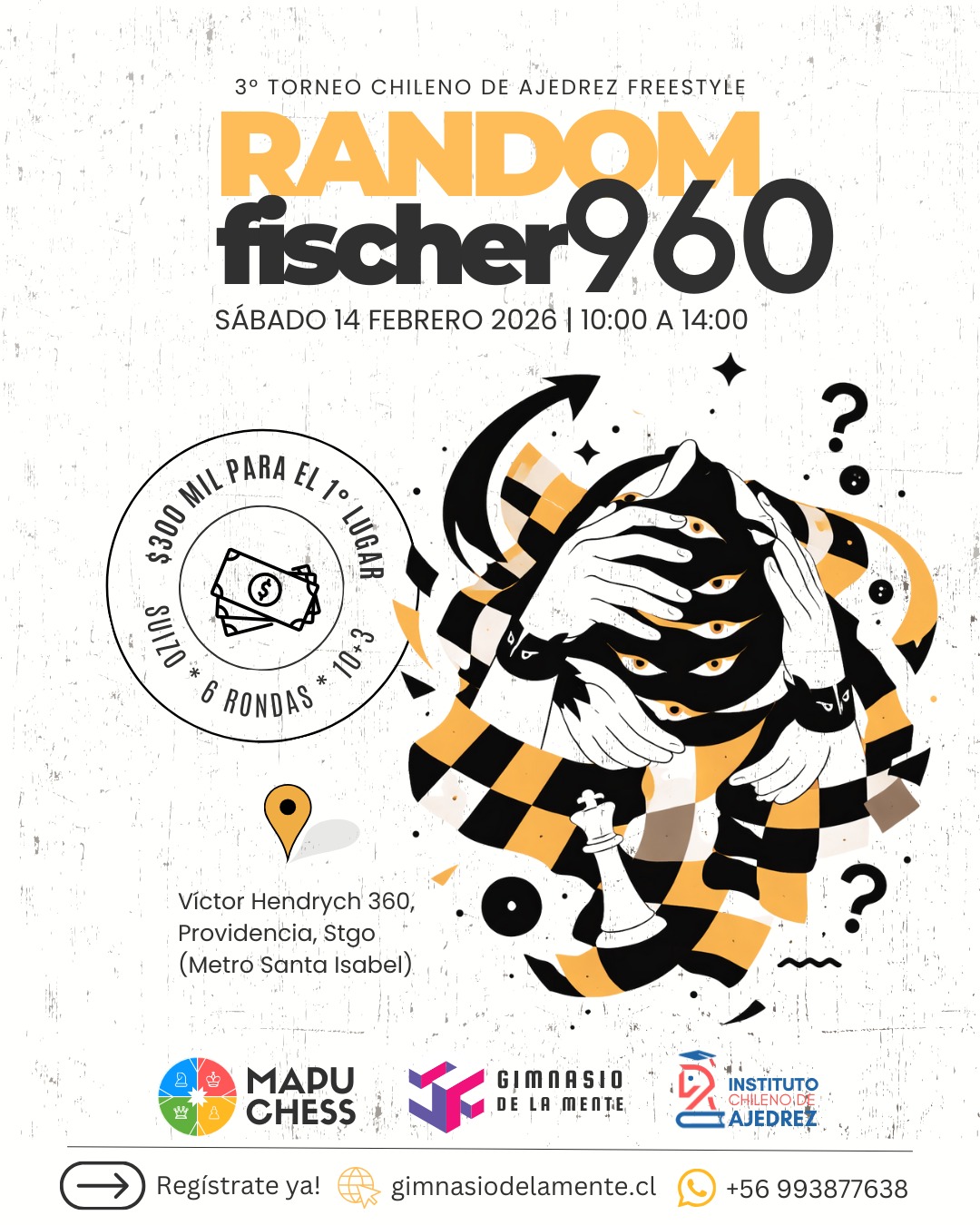 torneochilenodeajedrezfischerandom960 Evento deportivo más importante de la comuna de la Granja, Santiago de Chile