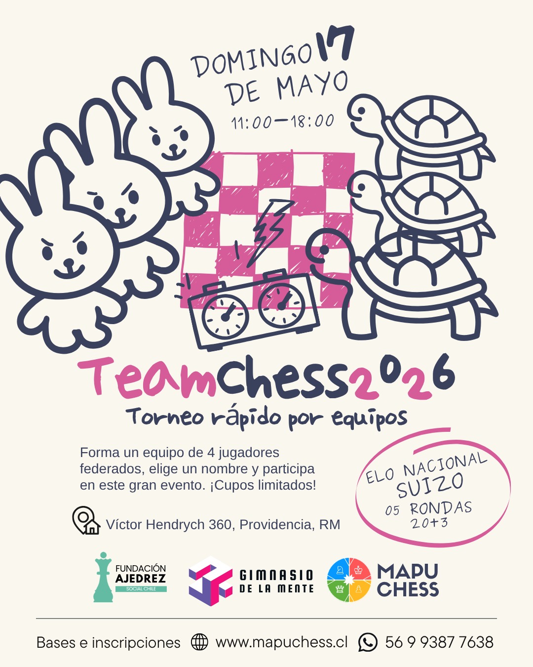 tornoe de ajedrez por equipos